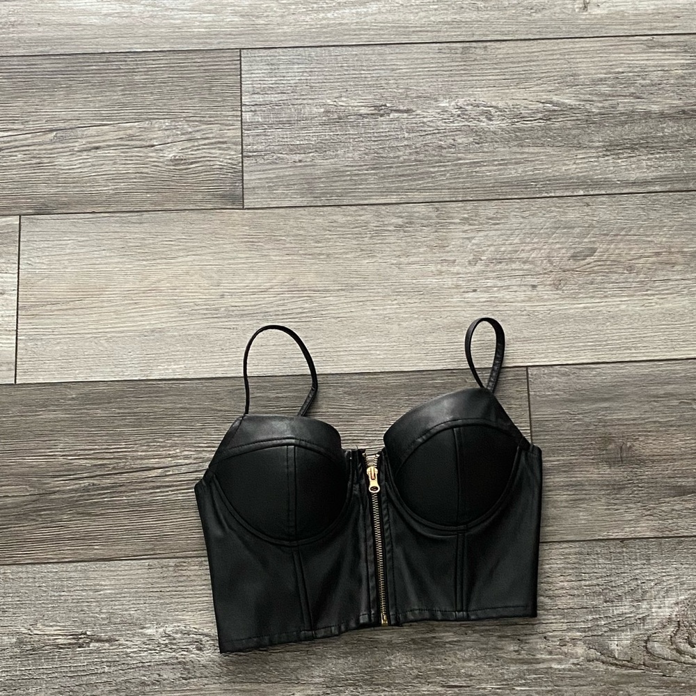 Leather Top